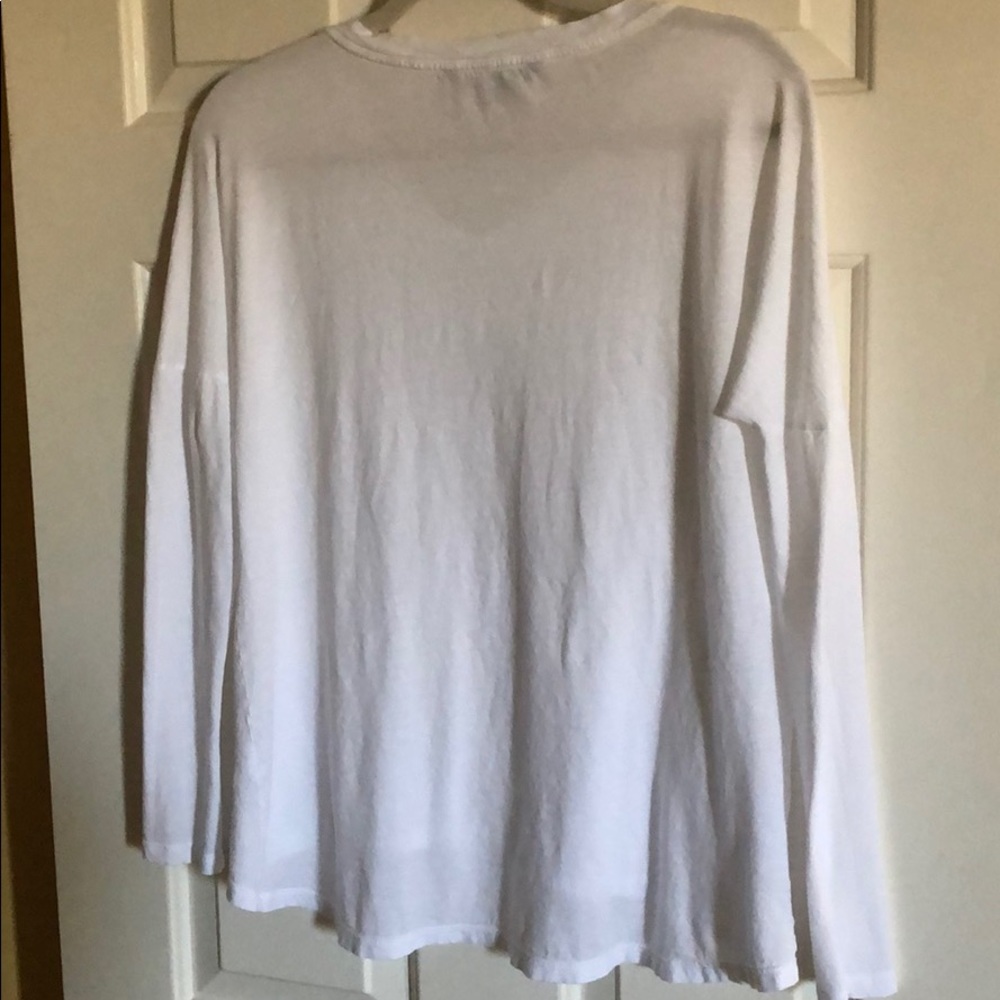 Armani Exchange Pima Cotton S, Long sleeve white - Picture 5 of 7